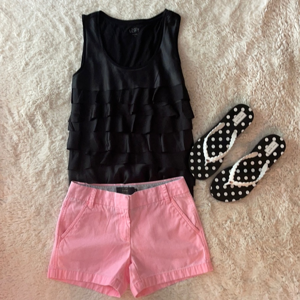 Pink J Crew Shorts